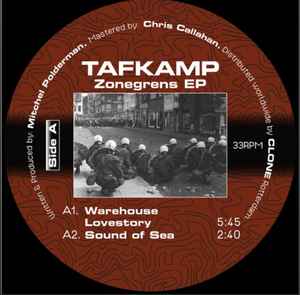 Tafkamp ‎– Zonegrens EP