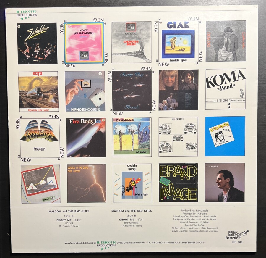 Malcom And The Bad Girls – Shoot Me - Imagen 2