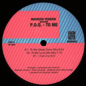 Maurizio Verbeni Present P.D.Q. – To Me