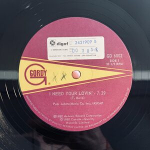 Teena Marie ‎– I Need Your Lovin'